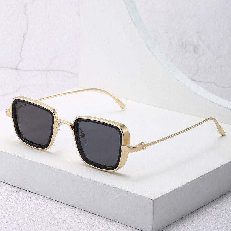 Steampunk sunglasses men's square sunglasses fashionable sunglasses